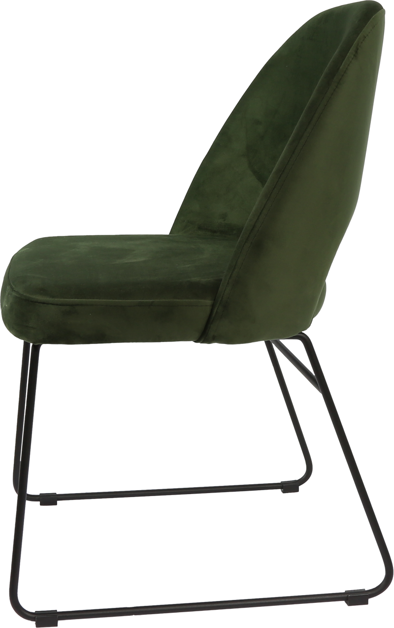 Durafurn Semifreddo Chair - Black Sled Base