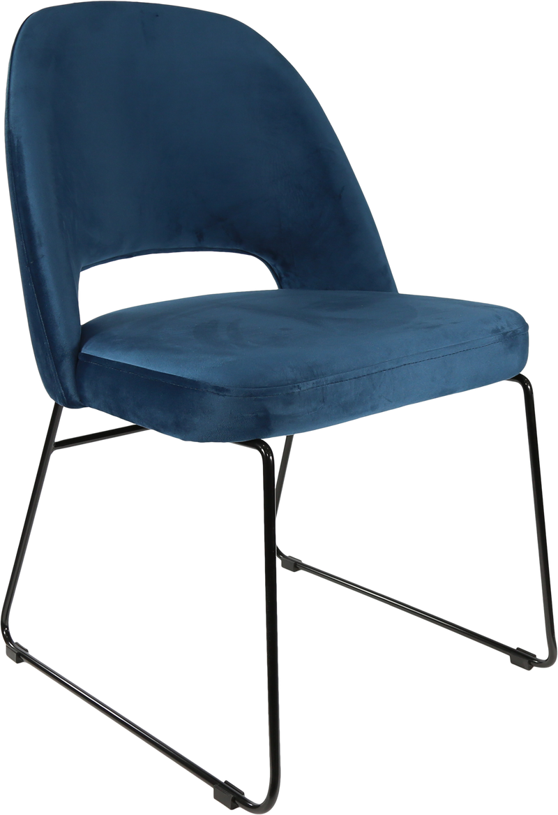 Durafurn Semifreddo Chair - Black Sled Base