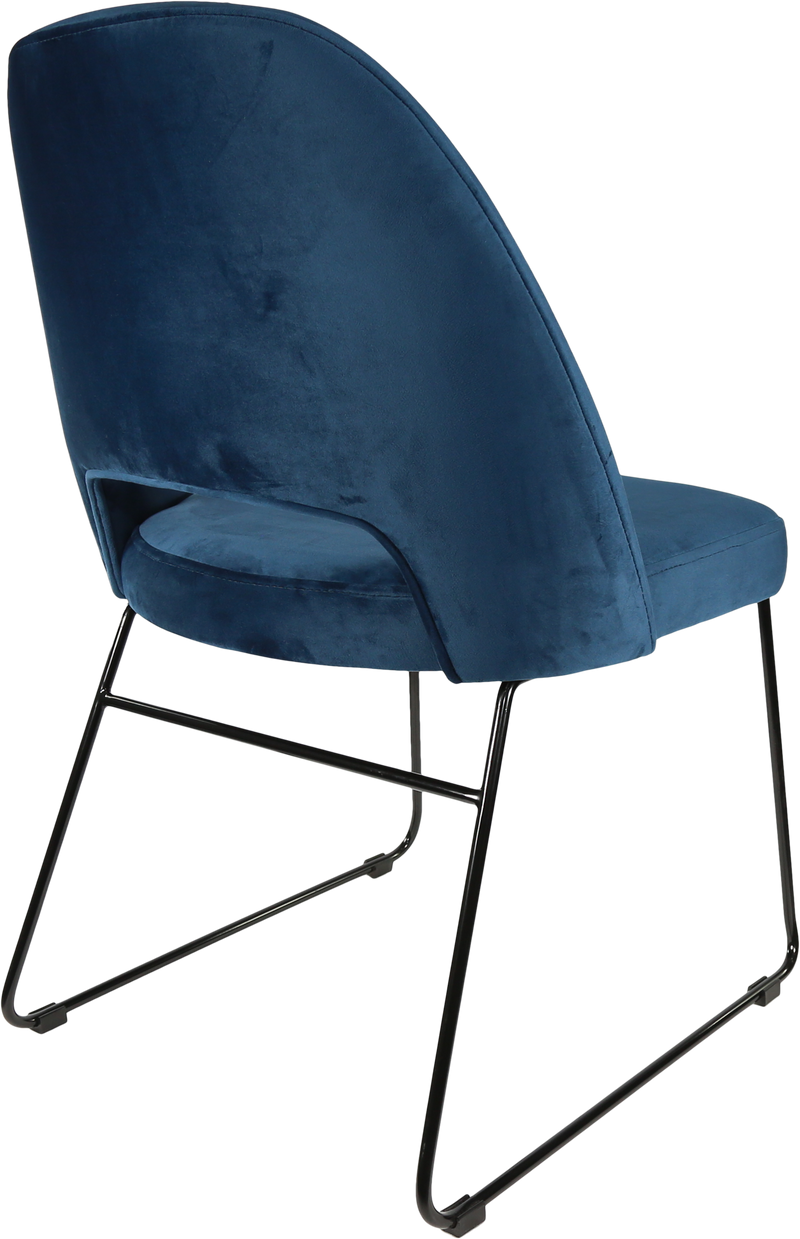Durafurn Semifreddo Chair - Black Sled Base