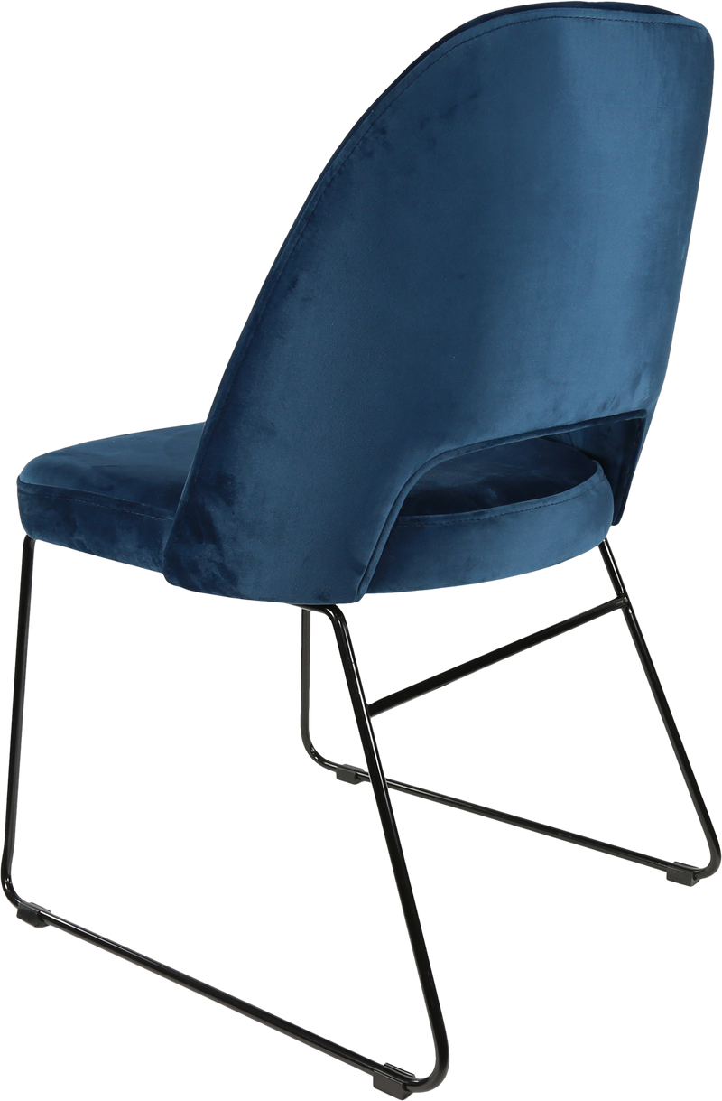 Durafurn Semifreddo Chair - Black Sled Base