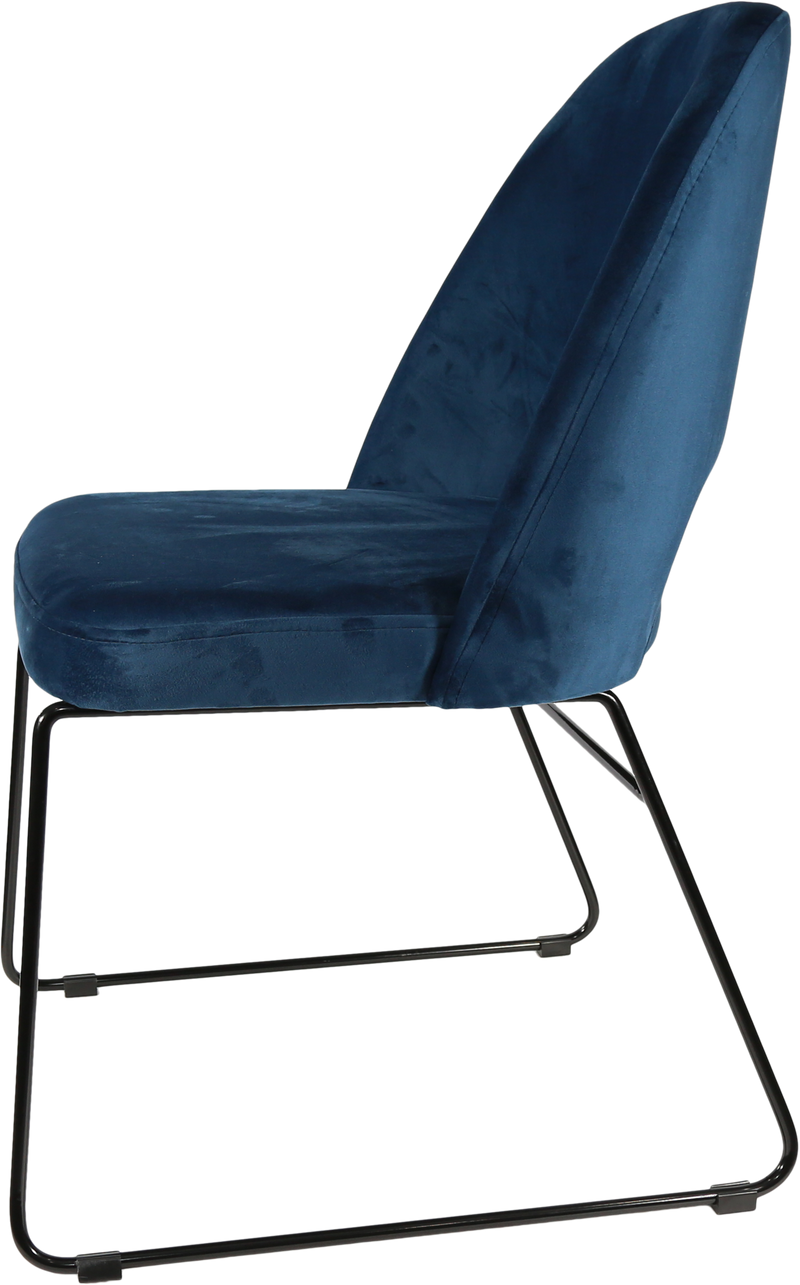 Durafurn Semifreddo Chair - Black Sled Base