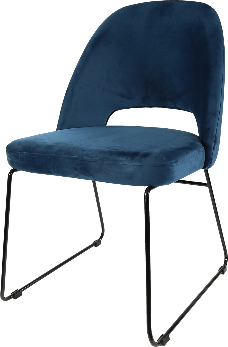 Durafurn Semifreddo Chair - Black Sled Base