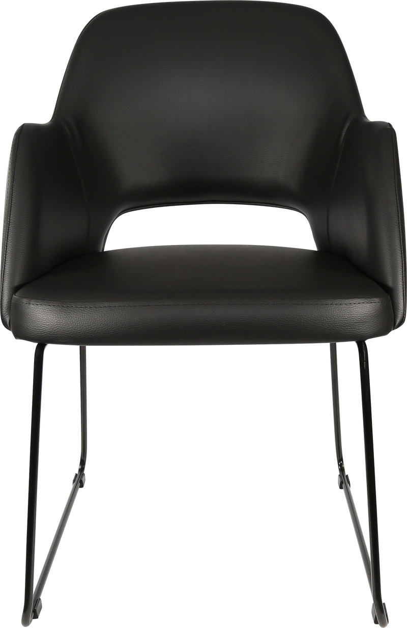 Durafurn Sorbet Chair with Black Sled Base