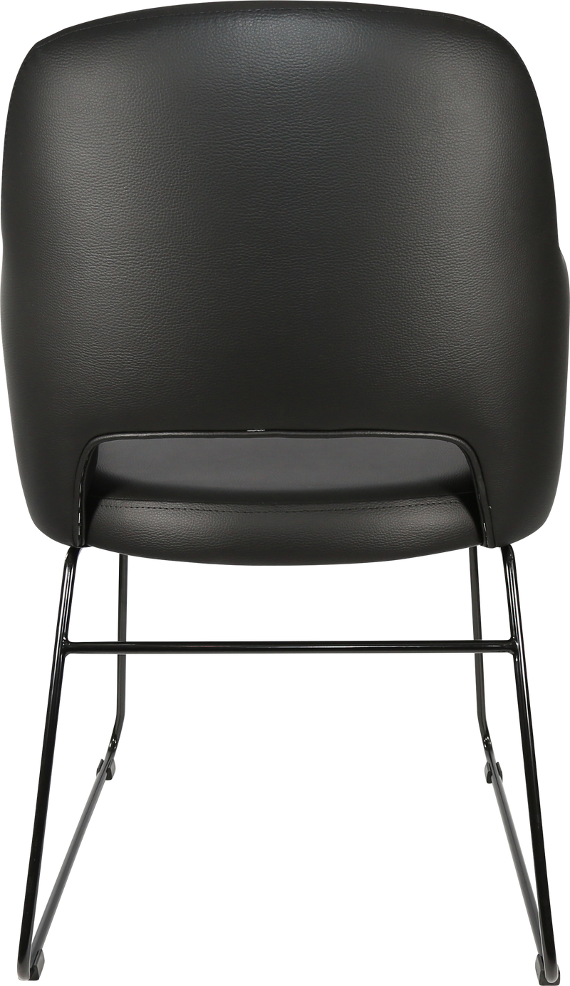 Durafurn Sorbet Chair with Black Sled Base