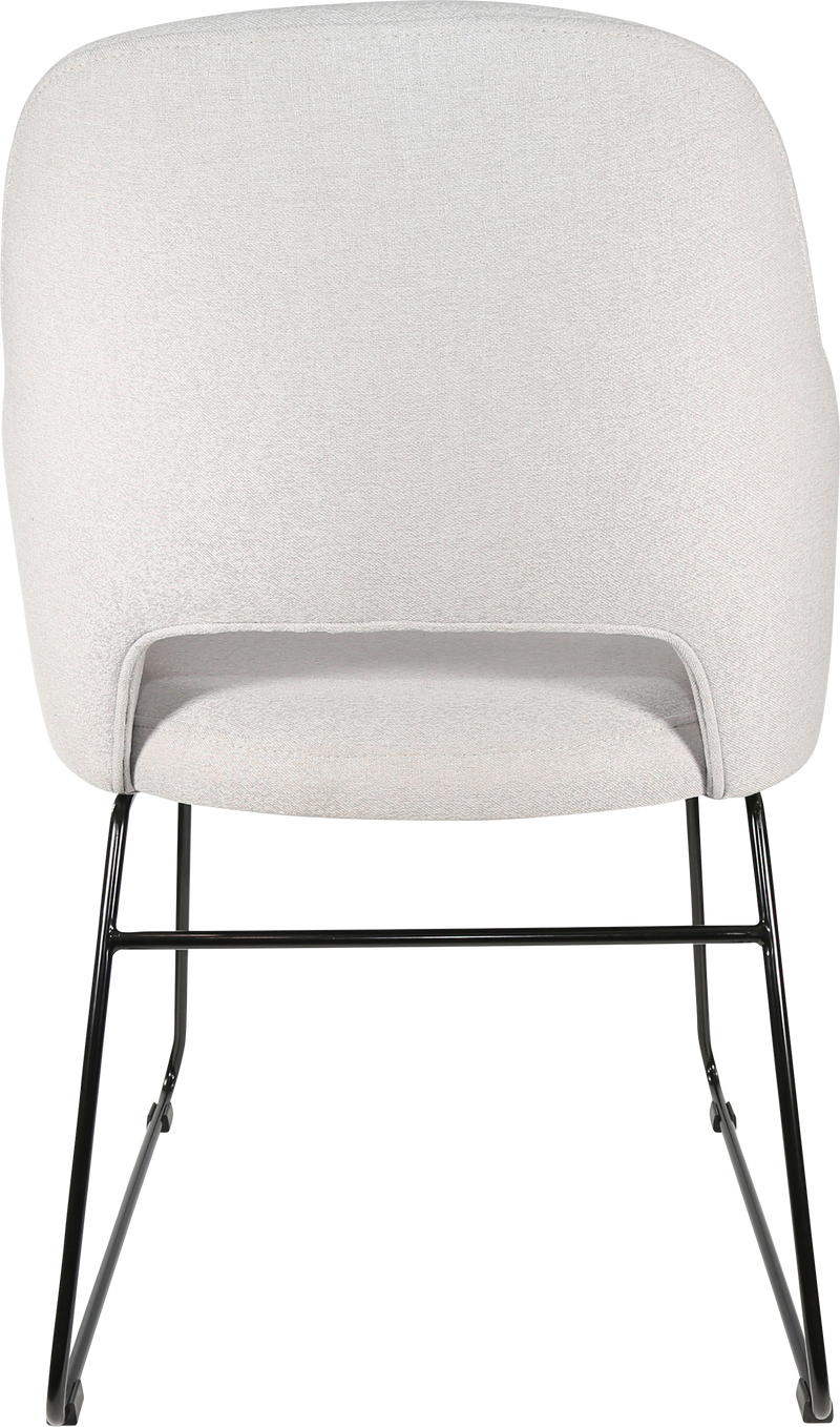 Durafurn Sorbet Chair with Black Sled Base