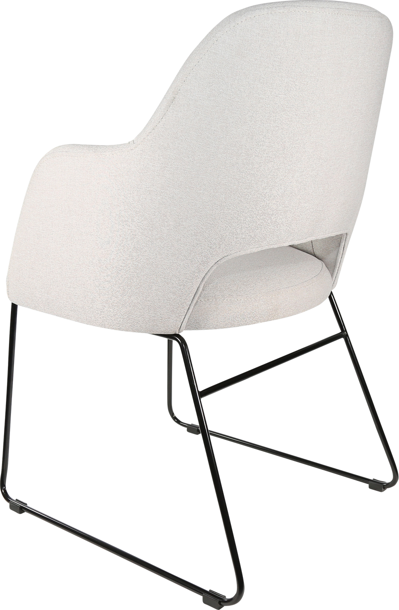 Durafurn Sorbet Chair with Black Sled Base