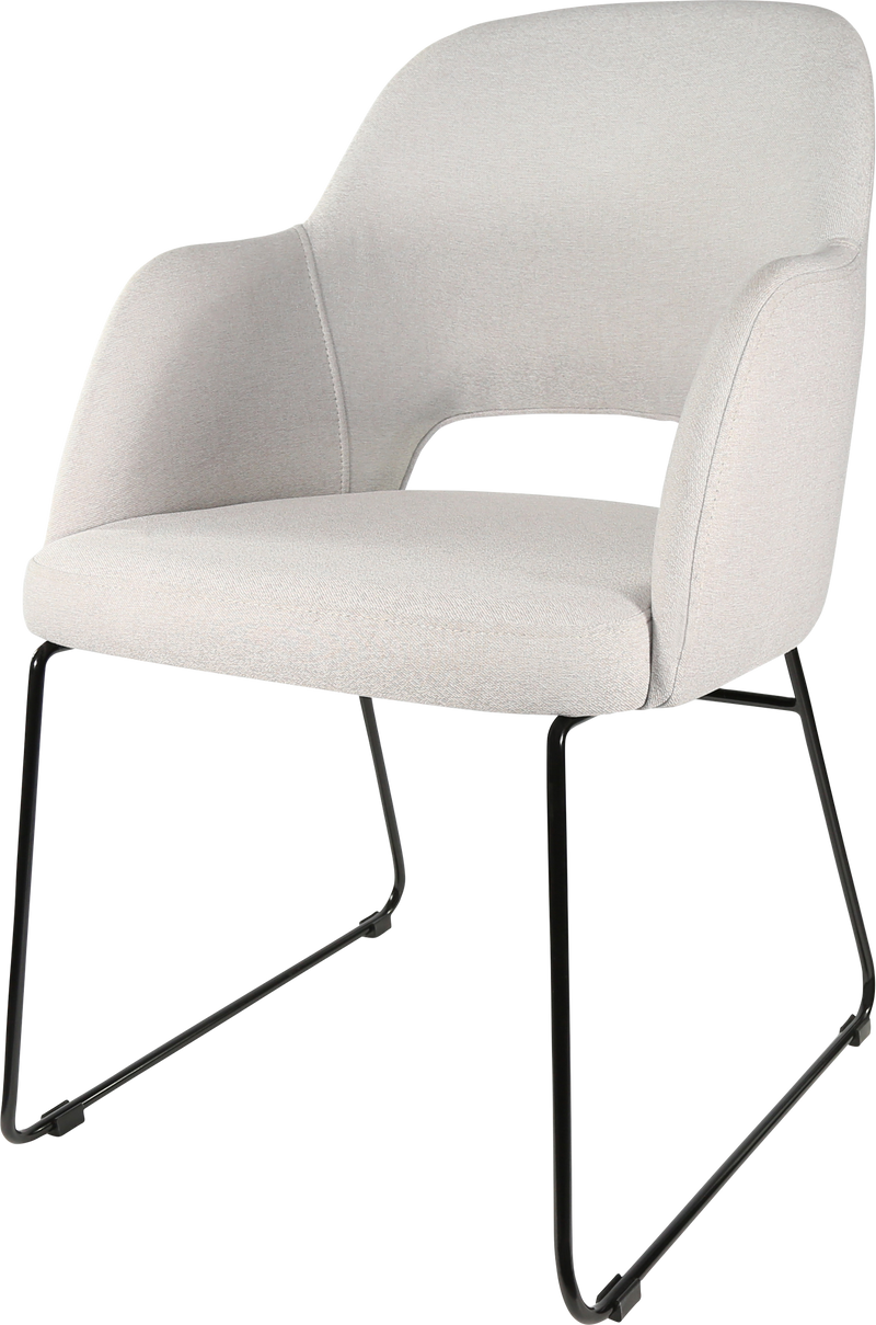 Durafurn Sorbet Chair with Black Sled Base