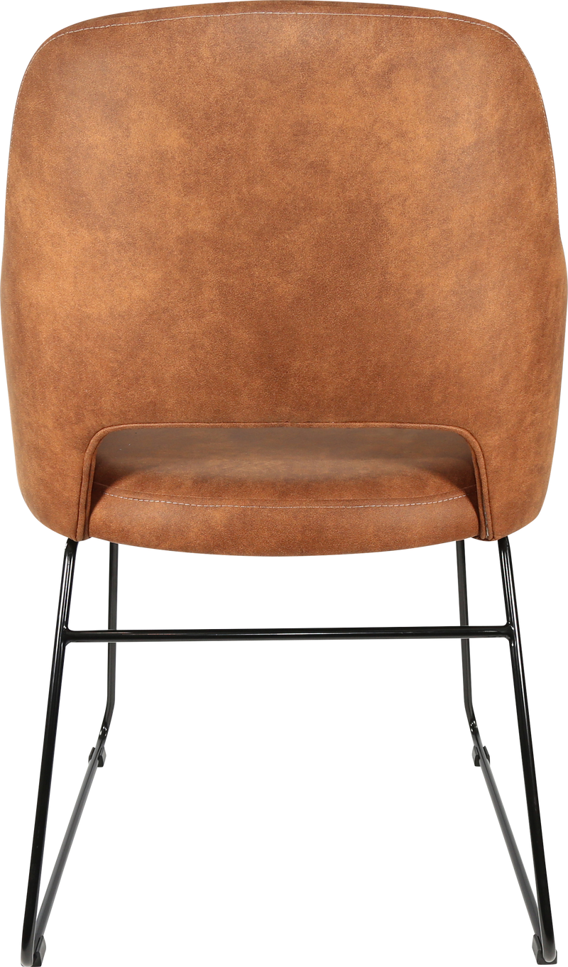 Durafurn Sorbet Chair with Black Sled Base