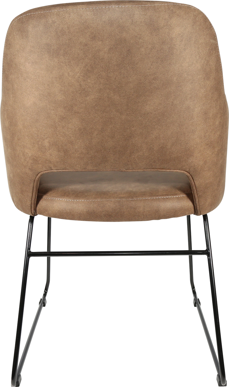 Durafurn Sorbet Chair with Black Sled Base