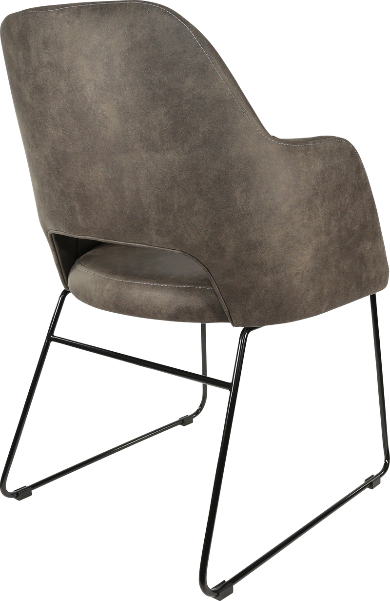 Durafurn Sorbet Chair with Black Sled Base
