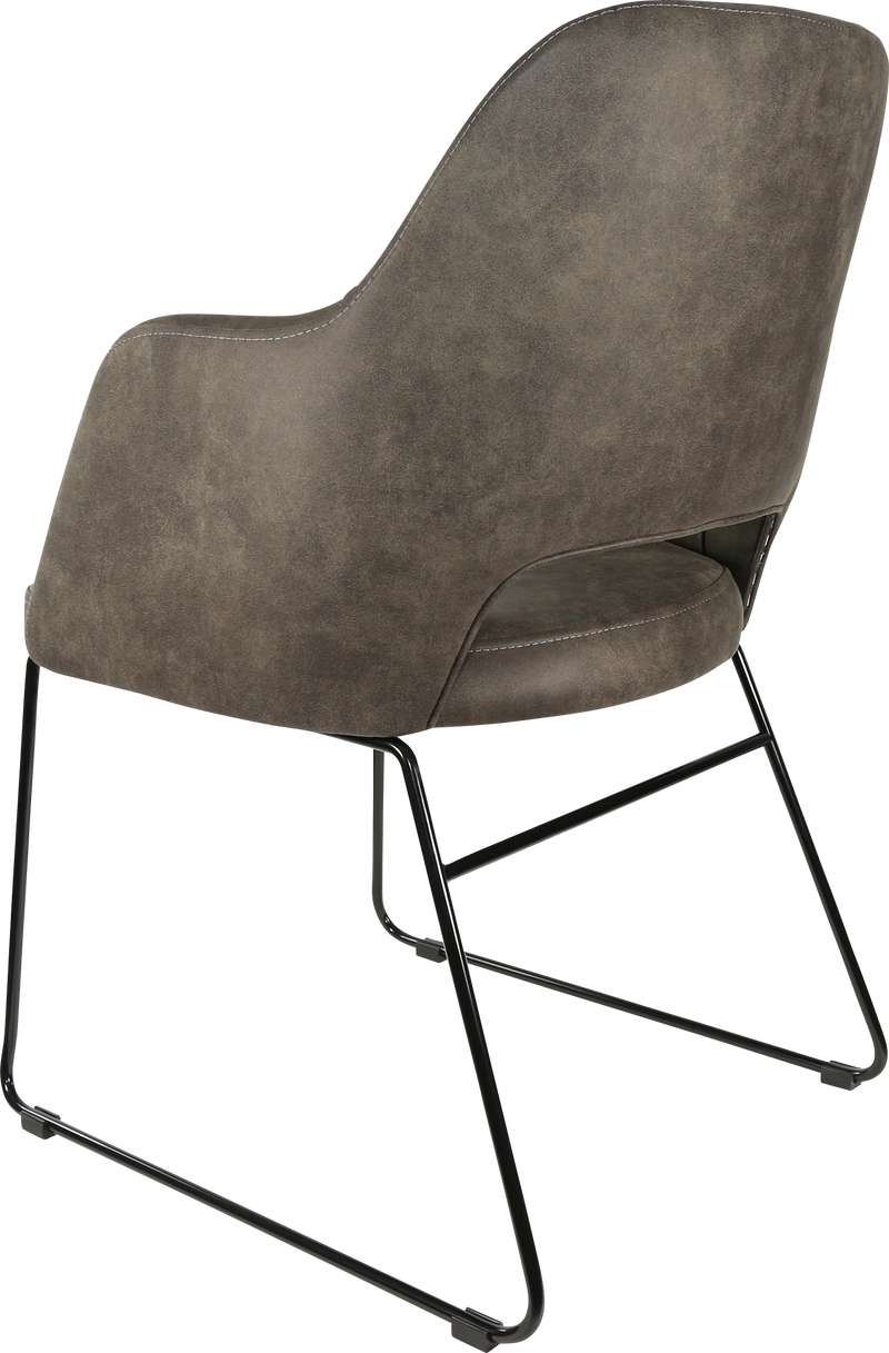 Durafurn Sorbet Chair with Black Sled Base