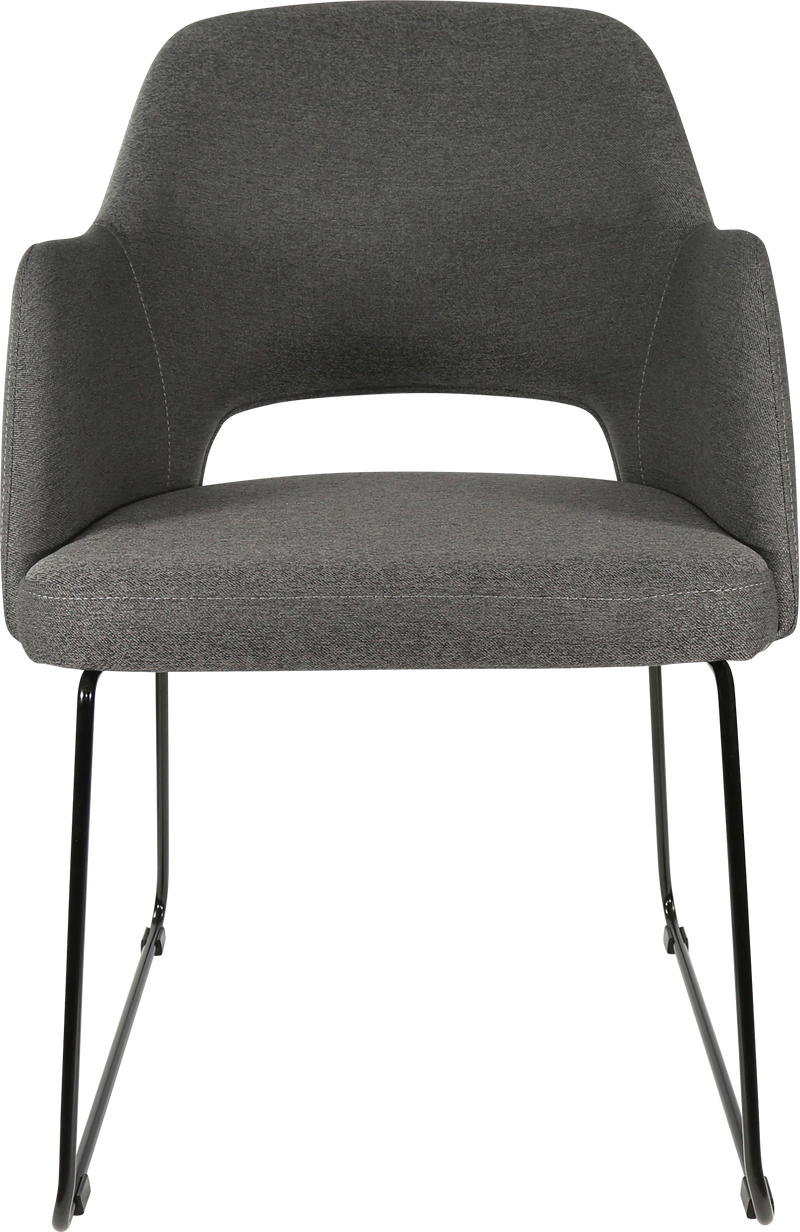 Durafurn Sorbet Chair with Black Sled Base
