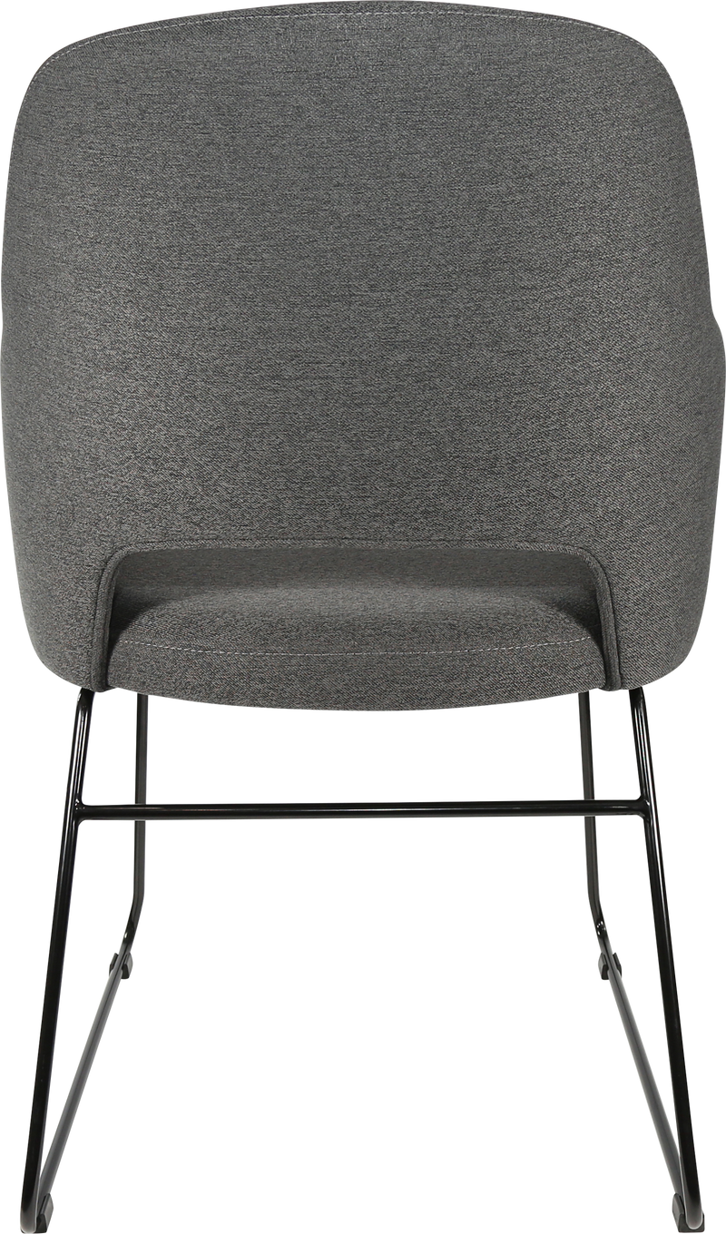 Durafurn Sorbet Chair with Black Sled Base