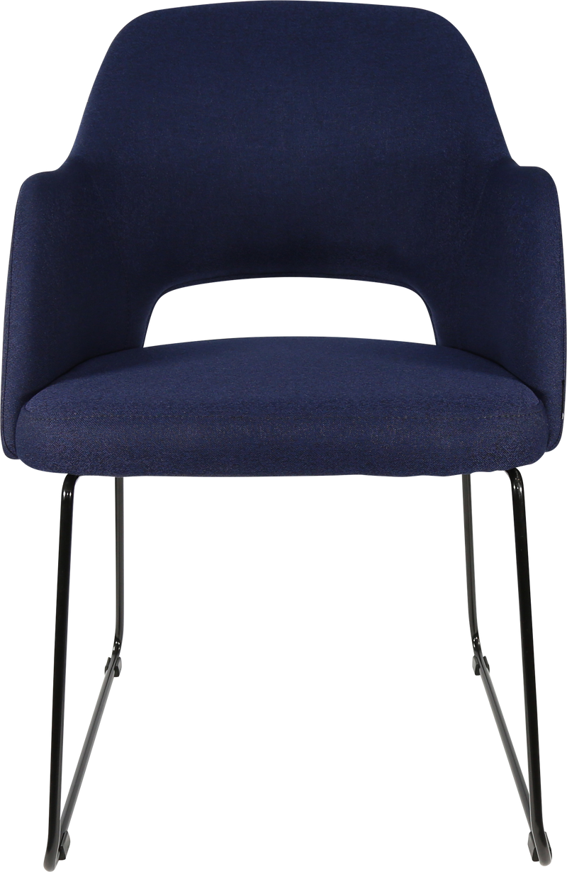Durafurn Sorbet Chair with Black Sled Base