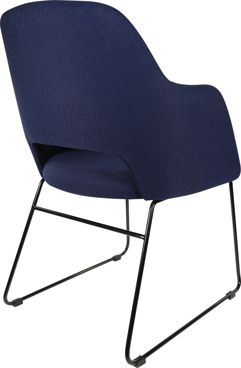 Durafurn Sorbet Chair with Black Sled Base