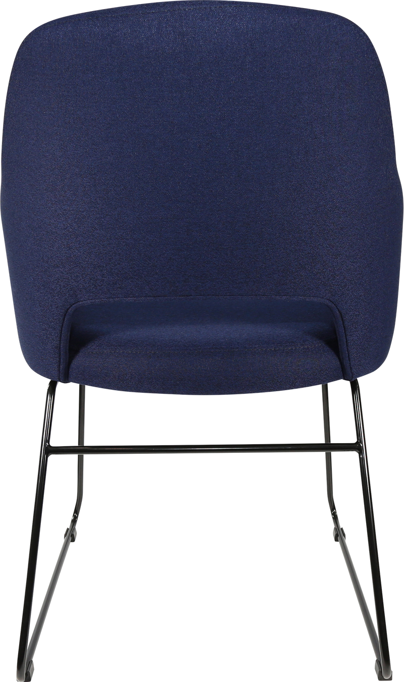 Durafurn Sorbet Chair with Black Sled Base