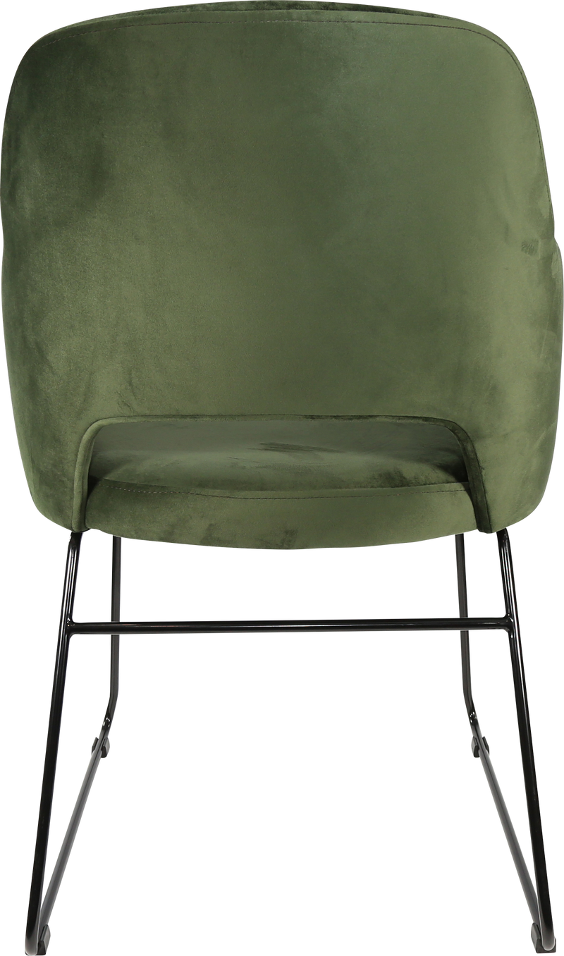 Durafurn Sorbet Chair with Black Sled Base