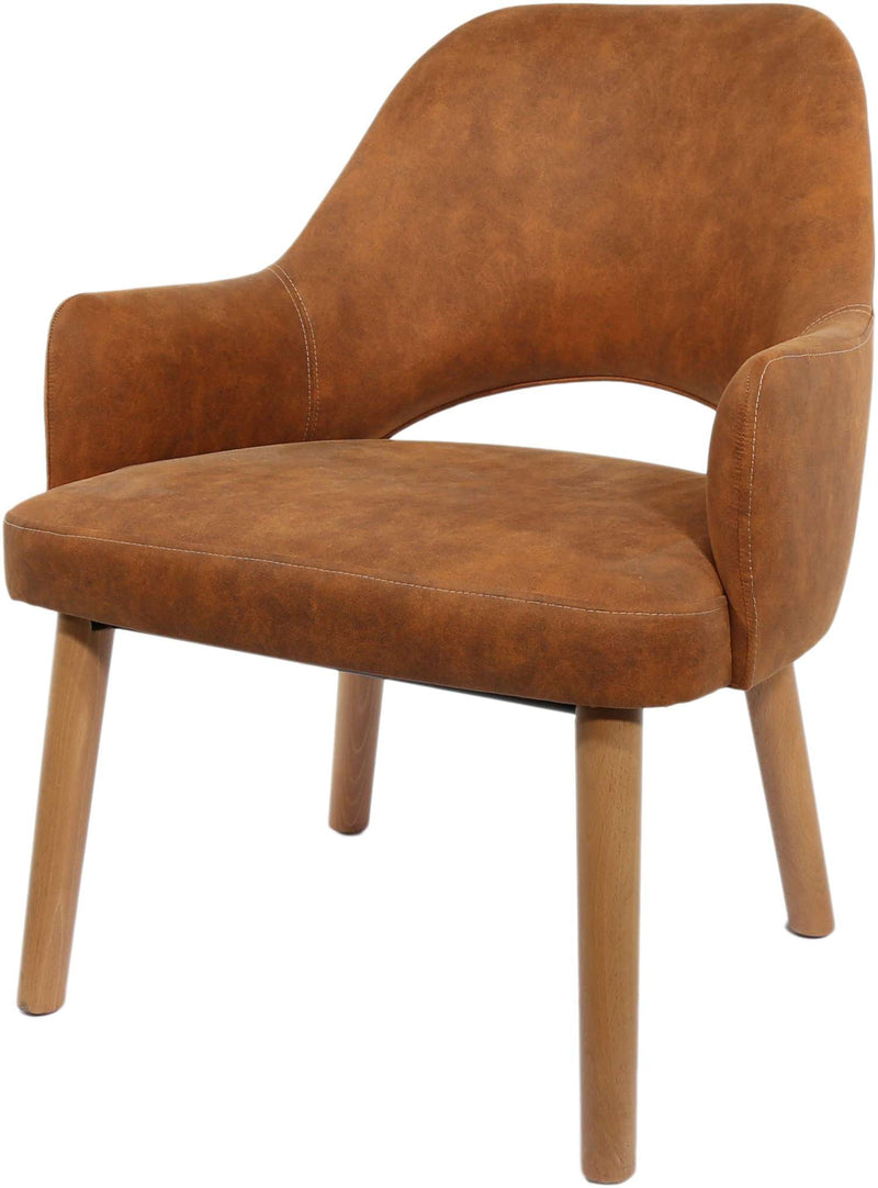 BonBon Armchair - Trojan Oak Legs