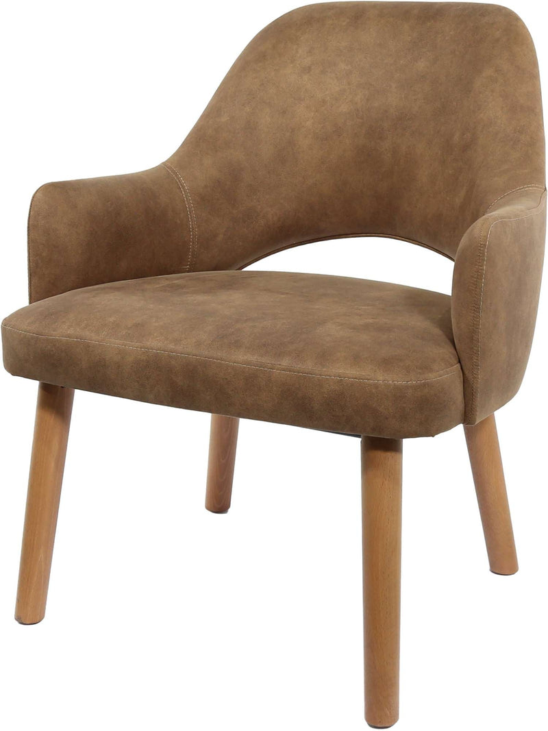 BonBon Armchair - Trojan Oak Legs