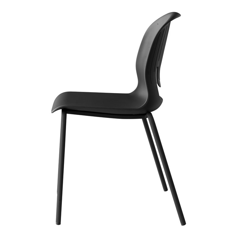 Palette Chair With Black Steel 4-Leg Frame-Elite Office Furniture