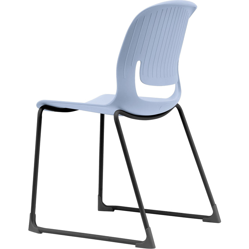 Palette Chair With Black Sled Frame