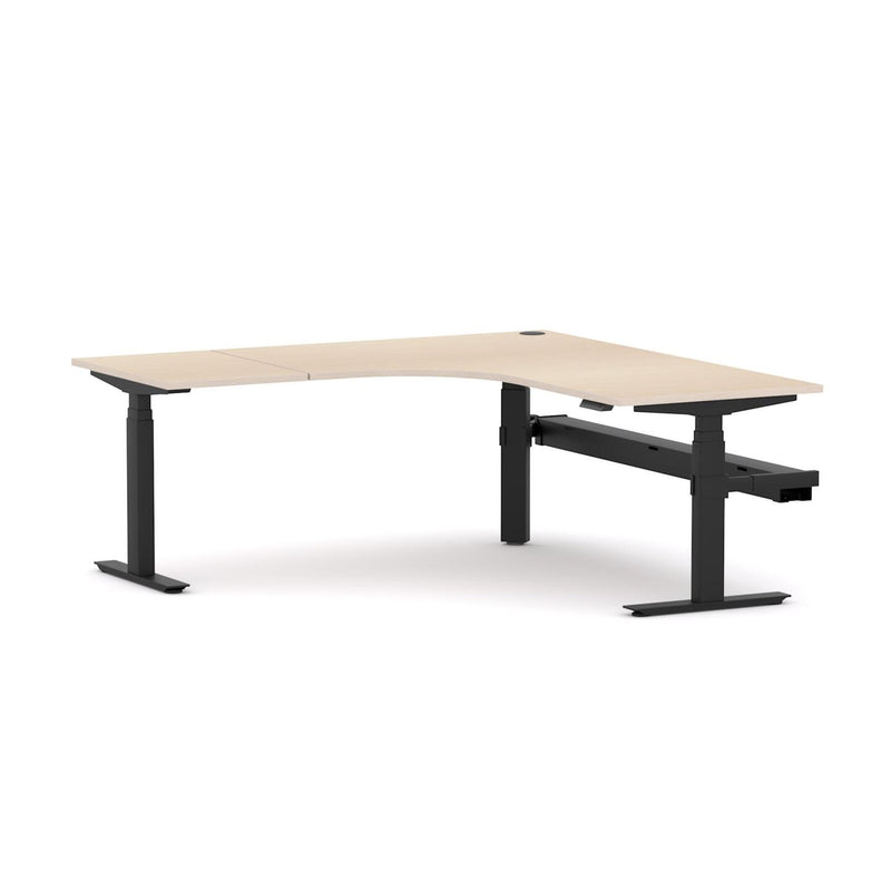 AgileMotion+ 3C/2M Electric Rectangle 90° Workstation