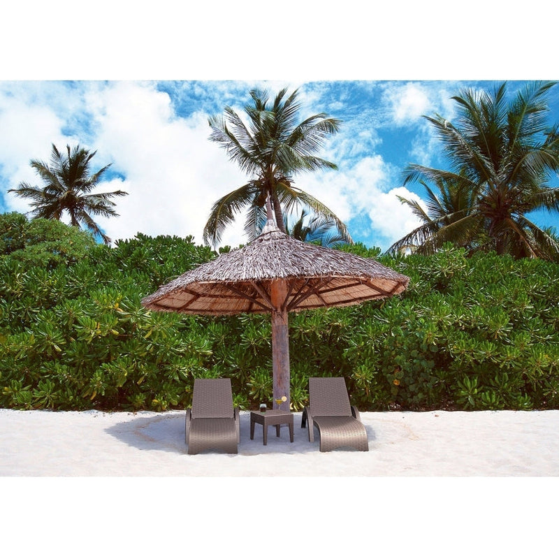 Fiji Sunlounger with Cushion
