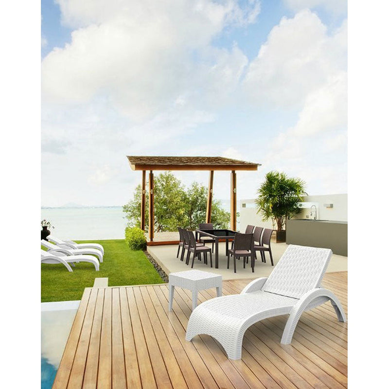 Fiji Sunlounger with Etisilk Cushion