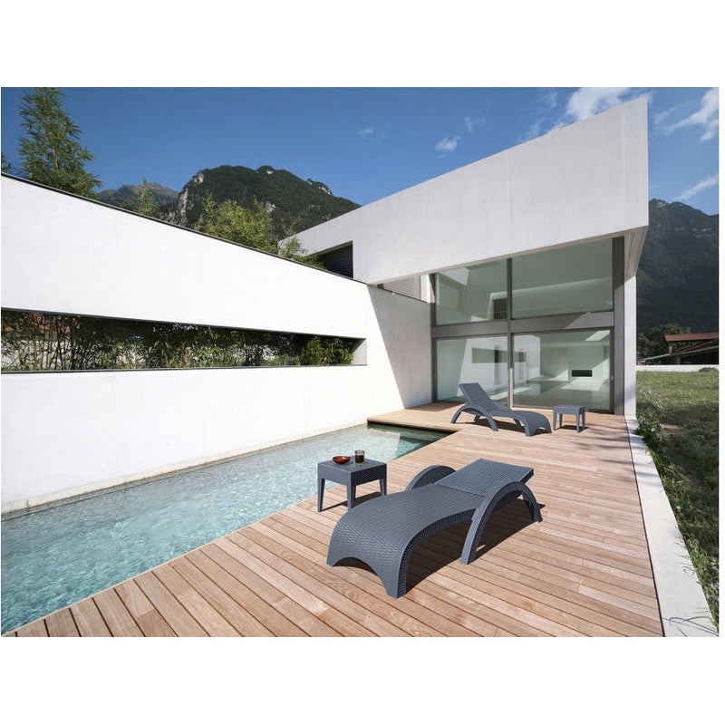 Fiji Sunlounger with Etisilk Cushion