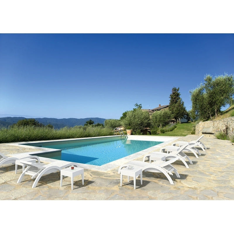 Fiji Sunlounger with Etisilk Cushion