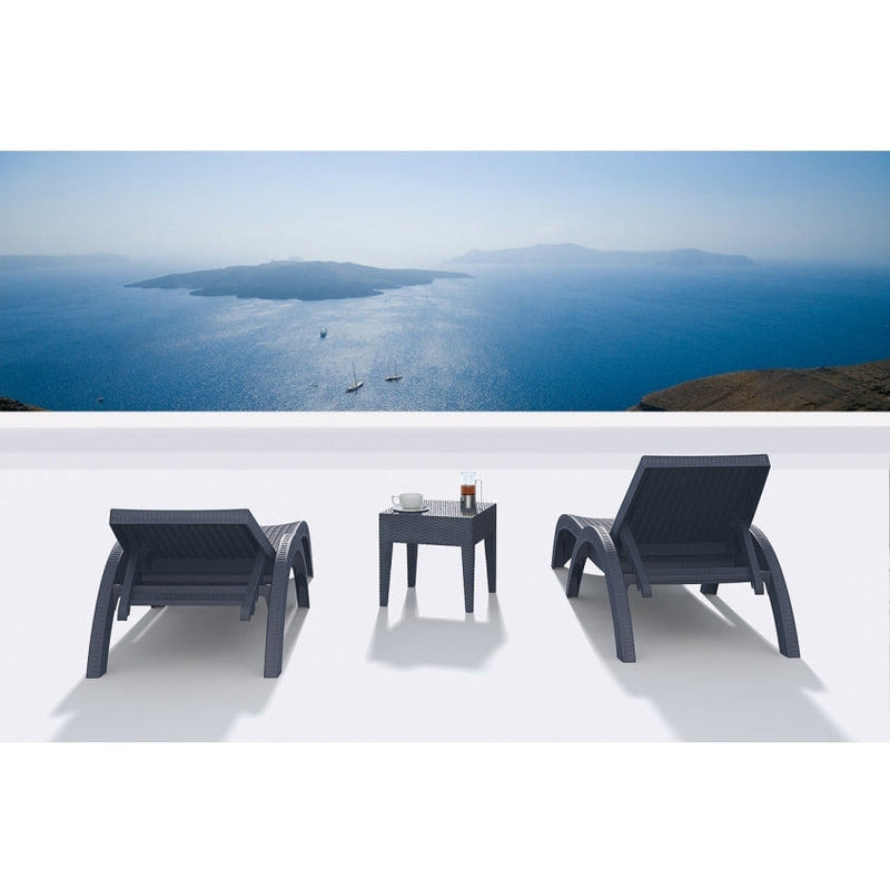 Fiji Sunlounger with Etisilk Cushion