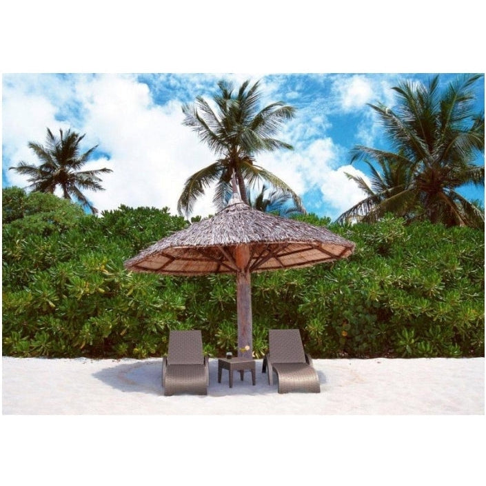 Fiji Sunlounger with Etisilk Cushion