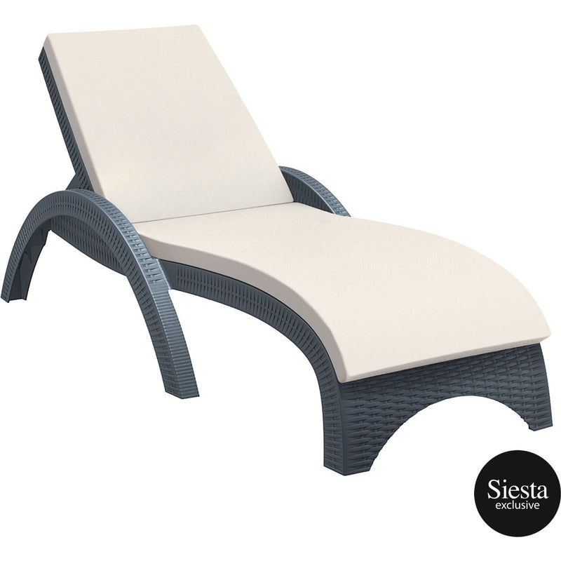 Fiji Sunlounger with Etisilk Cushion