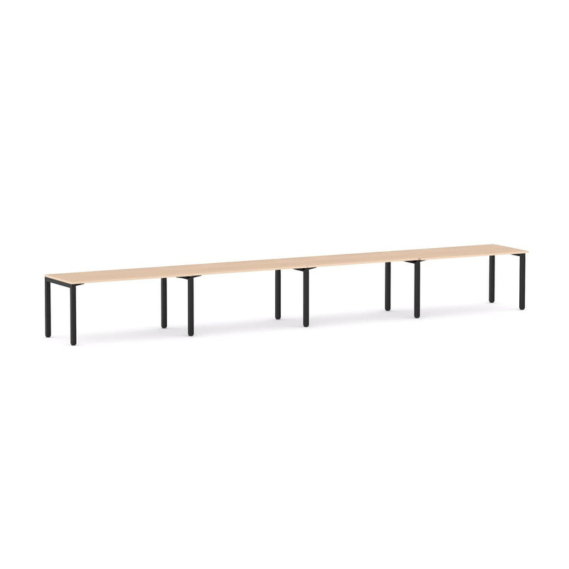 Axis 4-Person Single-sided Desk Workstation