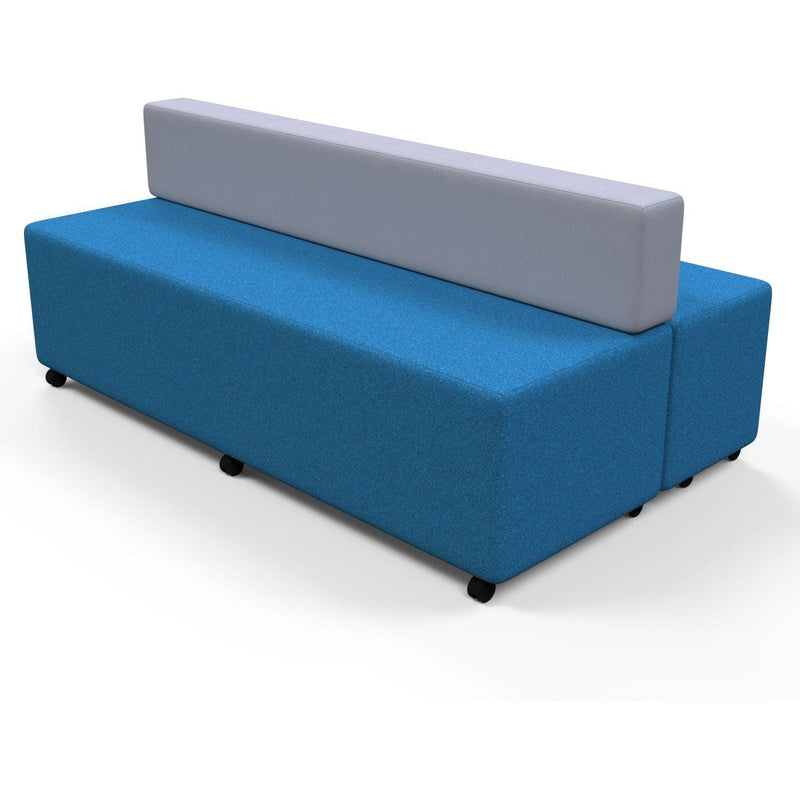 Flow Ottoman Straight with Back