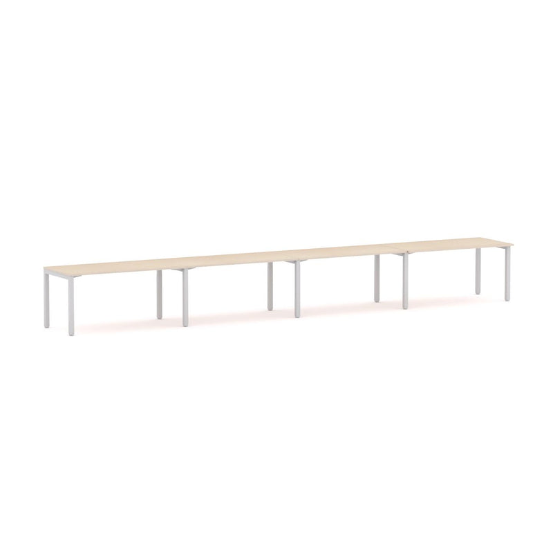 Axis 4-Person Single-sided Desk Workstation