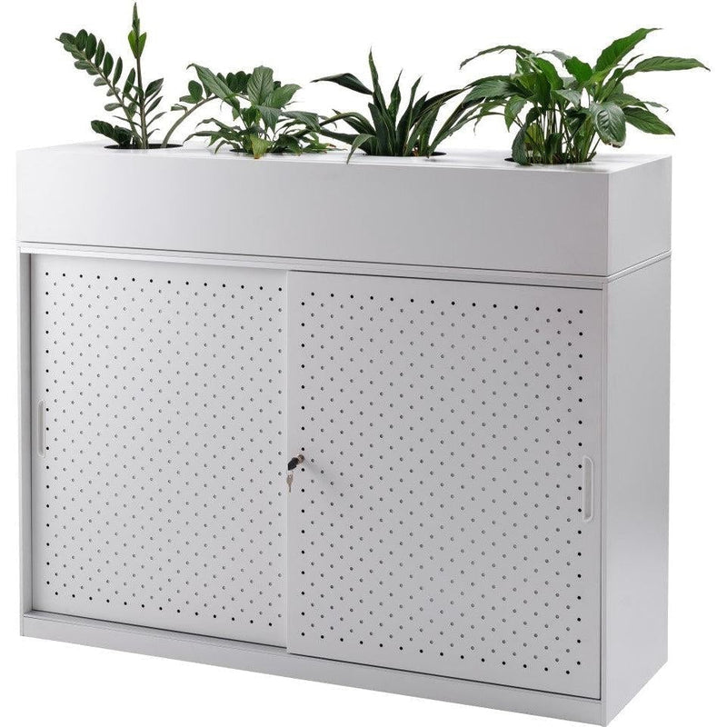 GO Perforated Sliding Door Cupboard