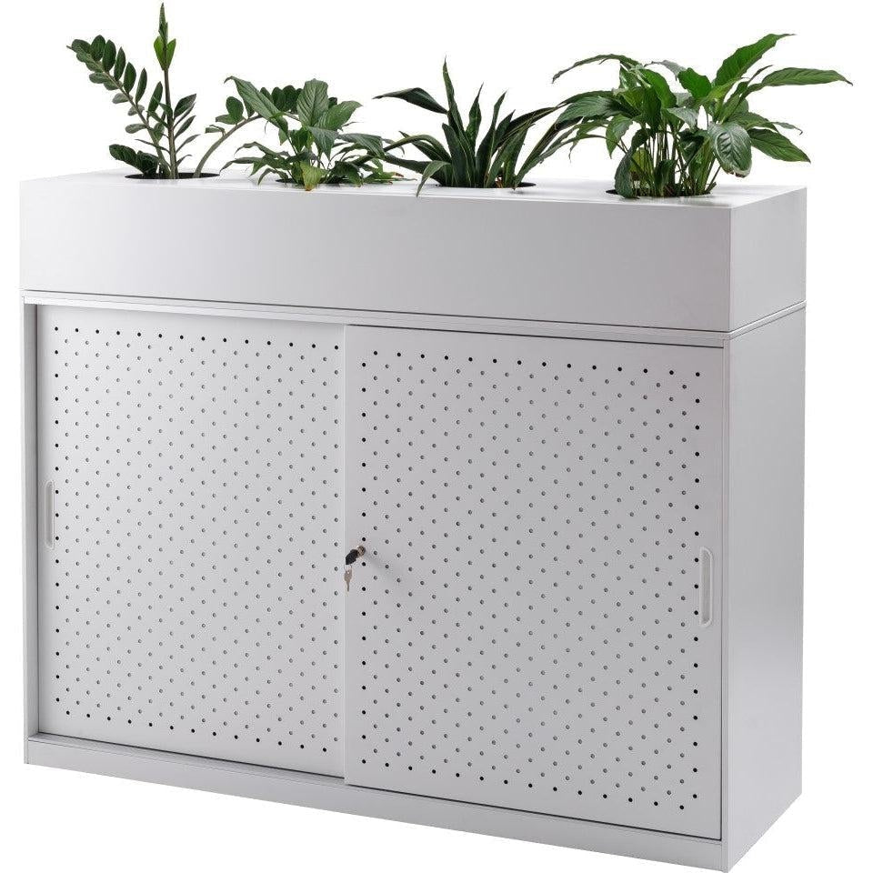 GO Perforated Sliding Door Cupboard