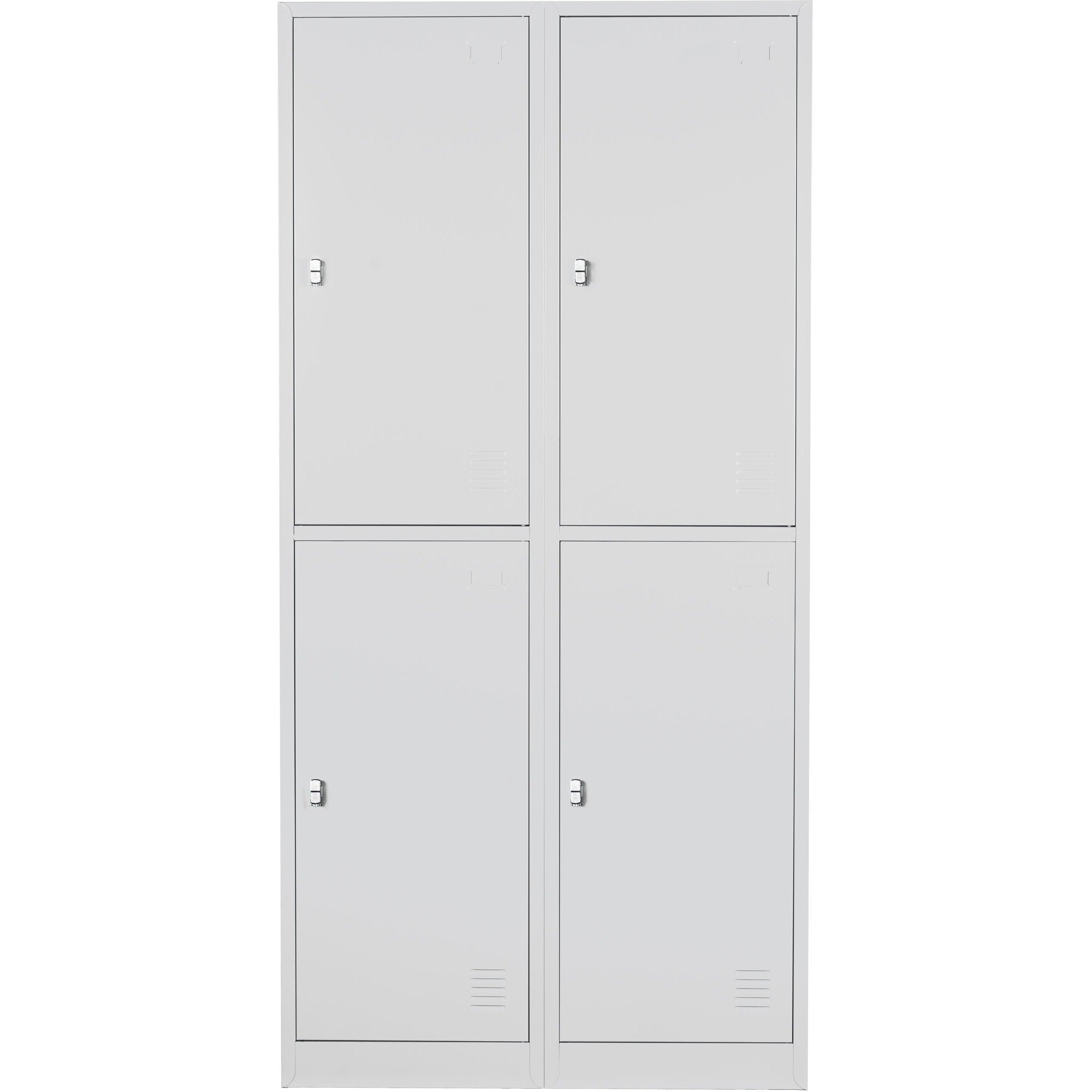 4 Door Metal Storage Locker With Extra Space