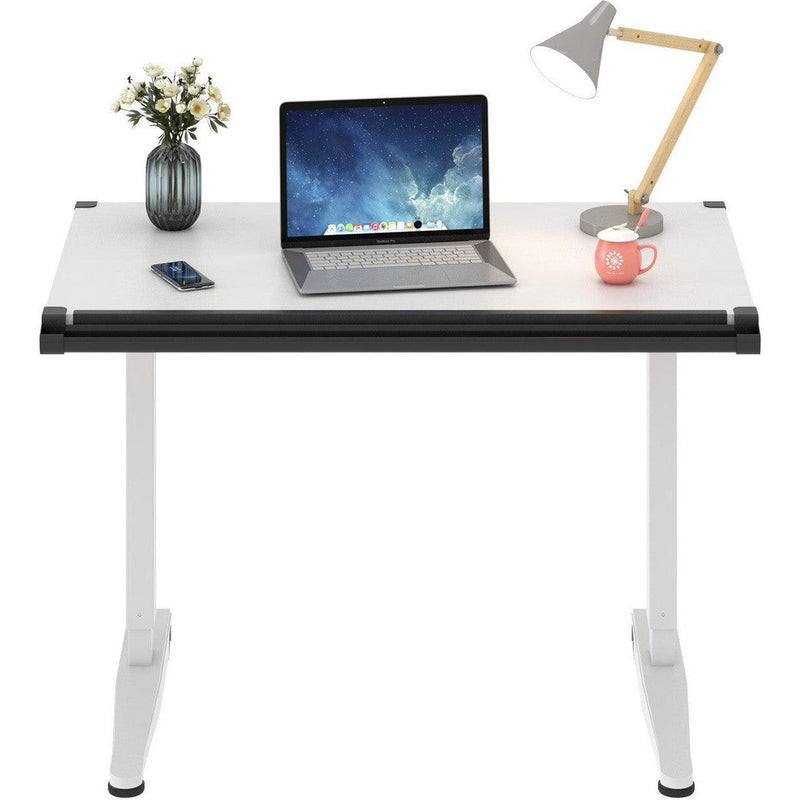 Versarise Height Adjustable Drafting Table Pneumatic Flip Top Table