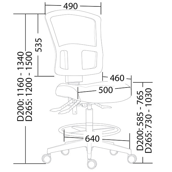 Grant Task Mesh Chair