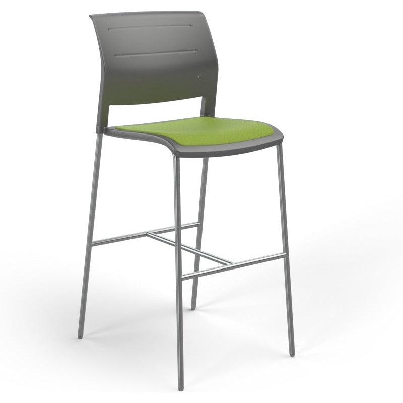 Game Barstool With Upholstery