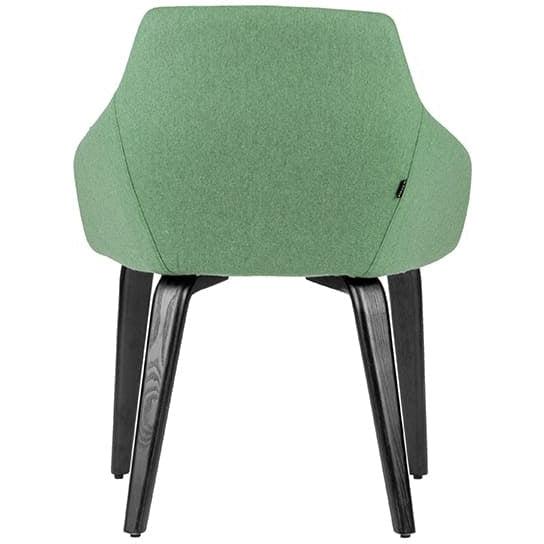 Gold Timber Leg Breakout Chair