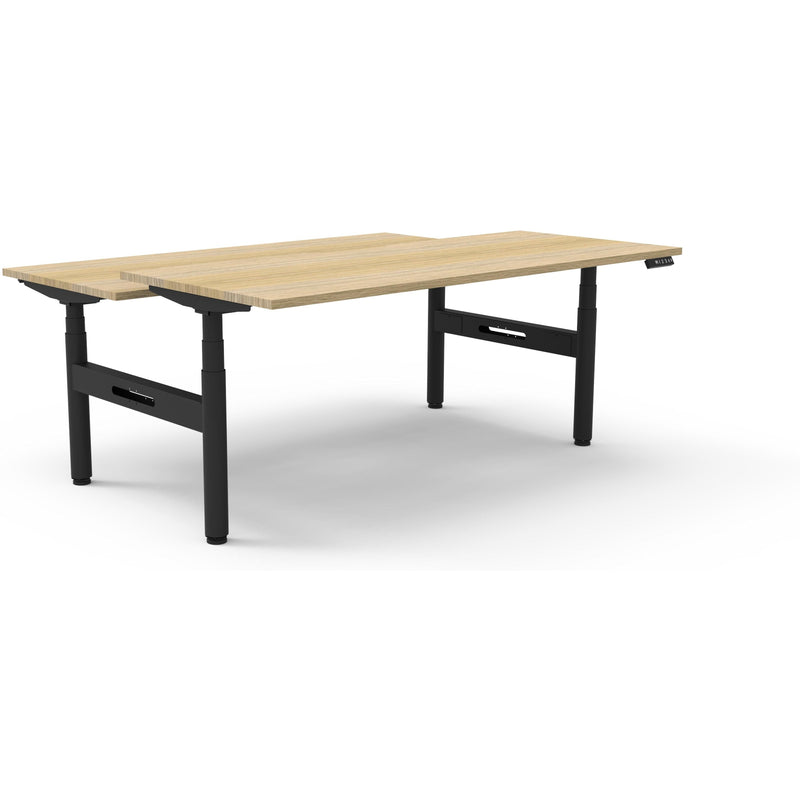 Halo+ Electric Height Adjustable Back to Back Workstation