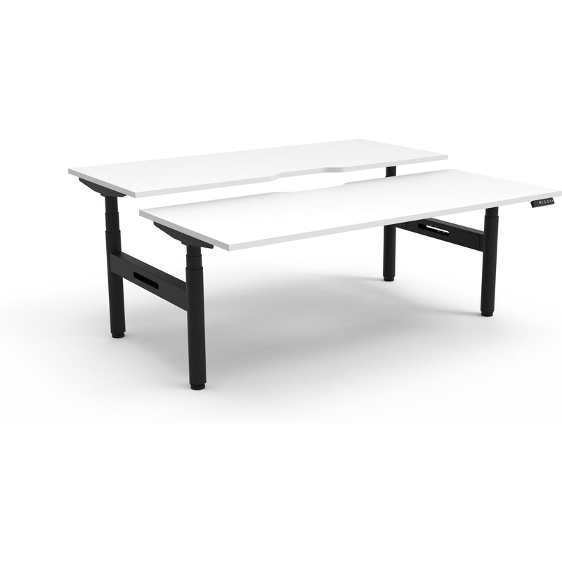 Halo+ Electric Height Adjustable Back to Back Workstation