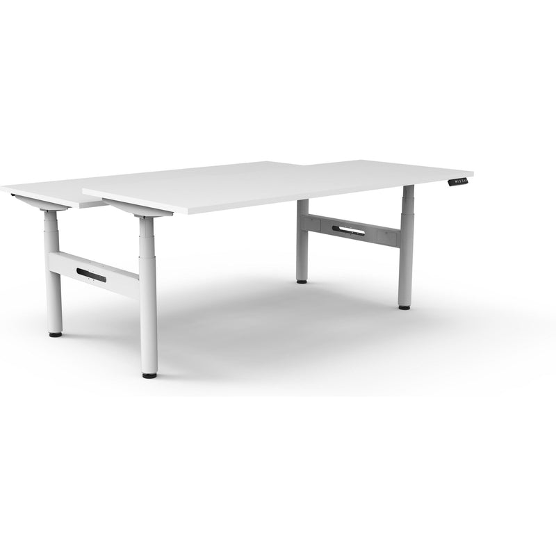 Halo+ Electric Height Adjustable Back to Back Workstation