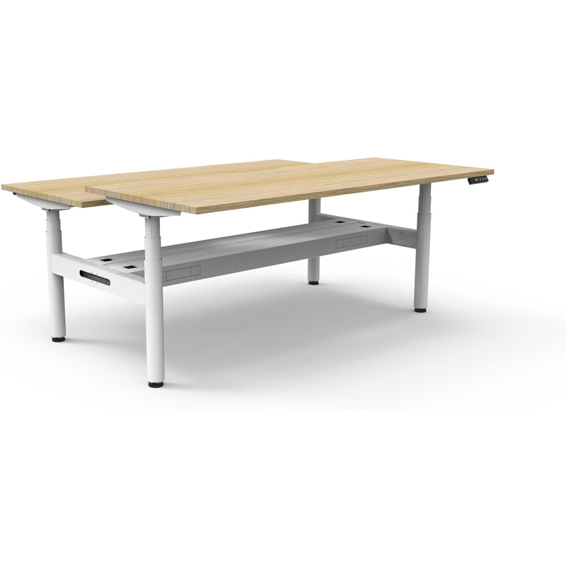 Halo+ Electric Height Adjustable Back to Back Workstation
