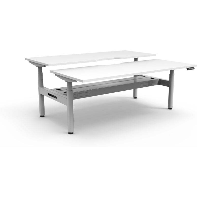 Halo+ Electric Height Adjustable Back to Back Workstation
