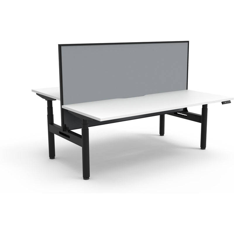 Halo+ Electric Height Adjustable Back to Back Workstation