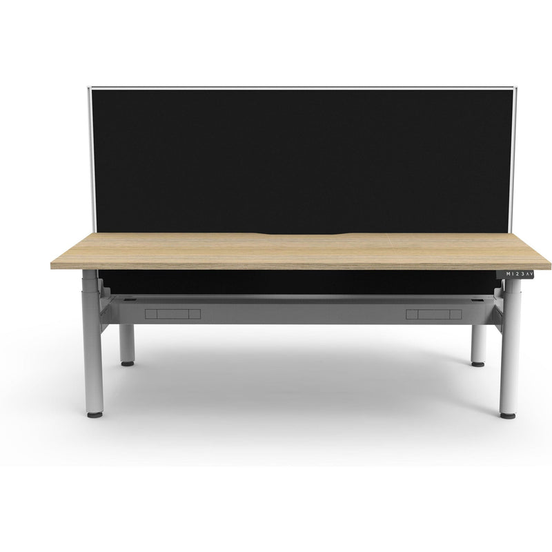 Halo+ Electric Height Adjustable Back to Back Workstation